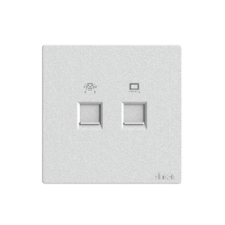 Bộ ổ cắm điên thoại + mạng cat6e