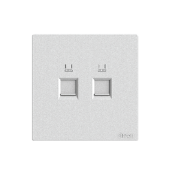 Bộ ổ cắm mạng đôi cat6e 
